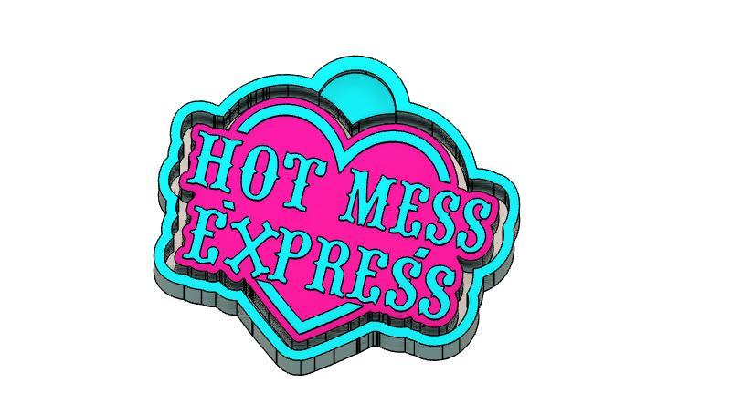 Hot Mess Express Heart