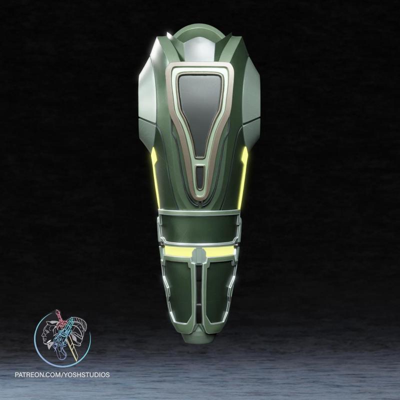Samus Power Armor Blaster 3D Printer STL File