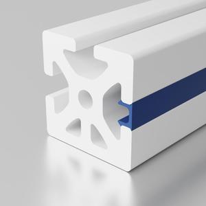 40x40 Aluminum Profile Slot Cover | 8mm Gap Filler L250