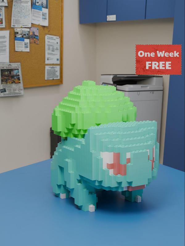 Bulbasaur Lego Pokemon