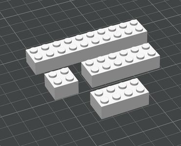 NikBrick - Standard Bricks - Compatible with Major Systems / Brickbuilder