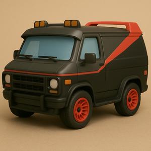 Q Posket style A-Team van (The A-Team / A-Team)