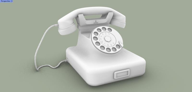 Telefono antique bakelite siemens / Antique bakelite Siemens telephone