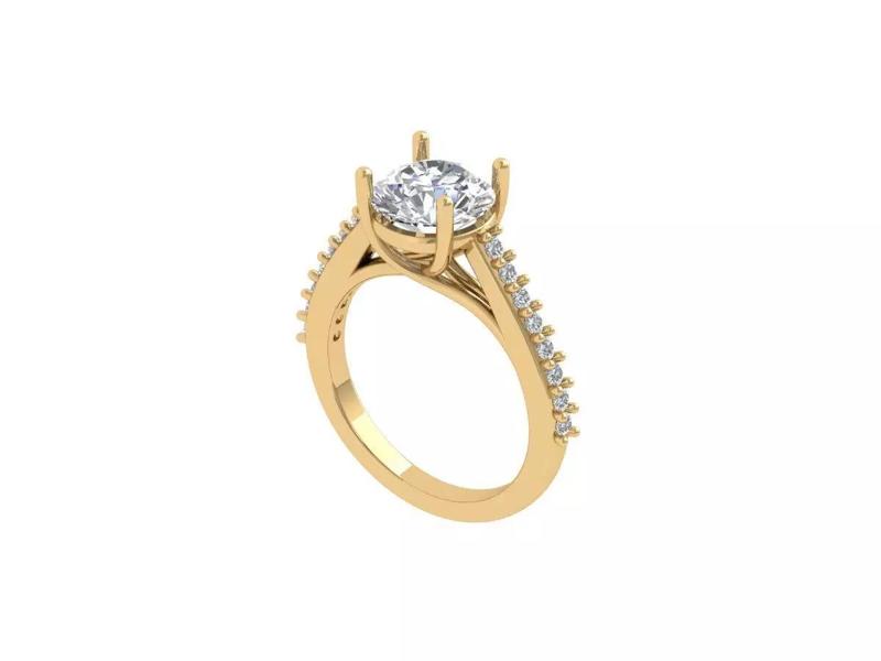 Solitaire Engagement Ring