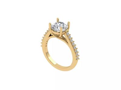 Solitaire Engagement Ring