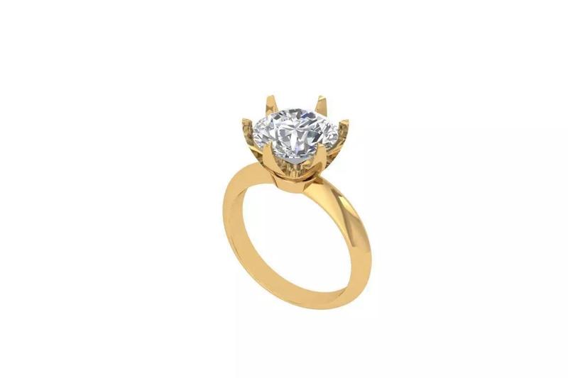 Solitaire Engagement Ring