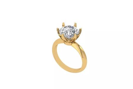 Solitaire Engagement Ring