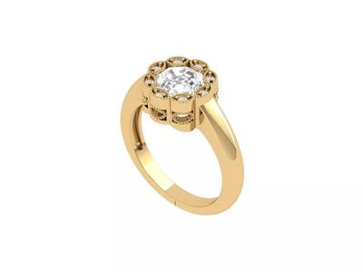 Solitaire Engagement Ring