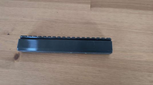 Simple Single Piece Low Rail For NE FAMAS GBBR