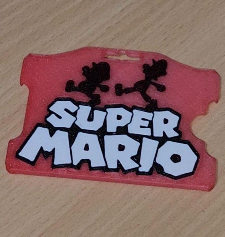 Super Mario Multicolor Sticker