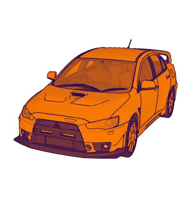 Mitsubishi Lancer Evolution X FQ-400