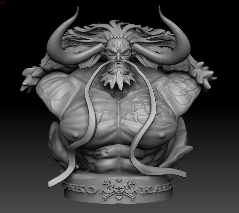 Yonko Kaido Bust One Piece