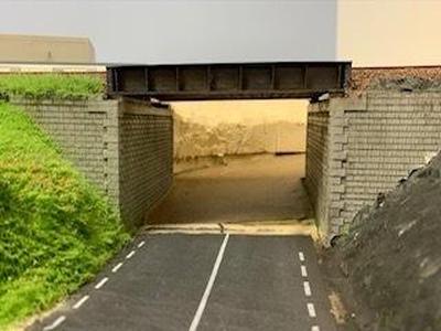 HO 1/87 Double track bridge sncf