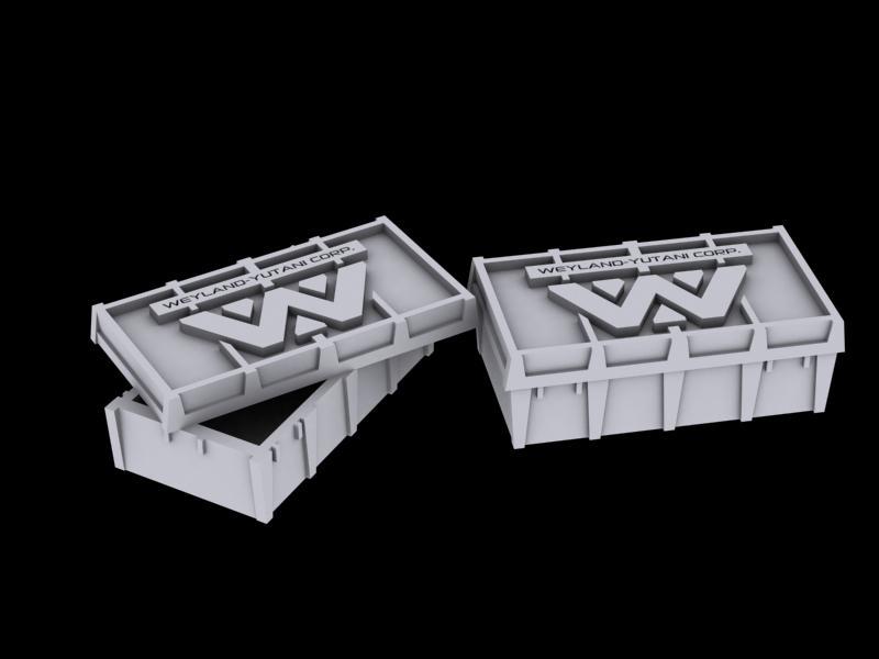 Wayland Yutani Corp Crate