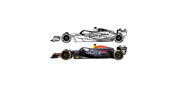 Redbull f1 RB20 Max Vertappen Detailed