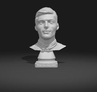 Max Verstappen Premium Statue