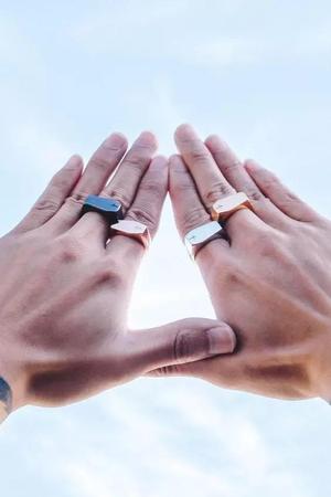 Cross Casket Ring