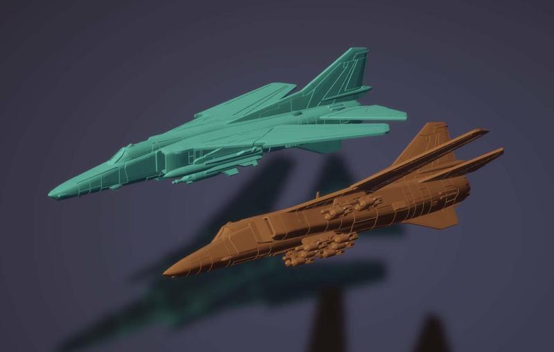 1:200 Mikoyan-Gurevich MiG-23 BM / MiG-27 M