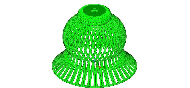 Lights Lampshade v18 for real 3D printing