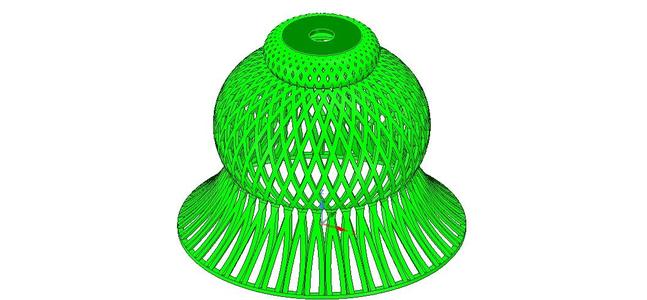 Lights Lampshade v18 for real 3D printing