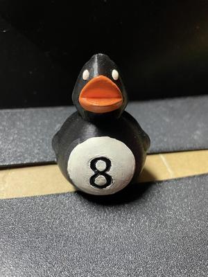 Eight Ball Billiards Duck