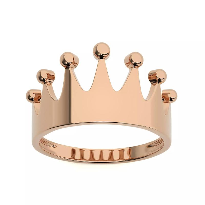 Crown Ring renders 3dm stl details