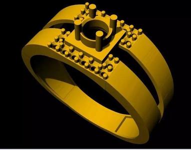 Cluster Ring 3dm file