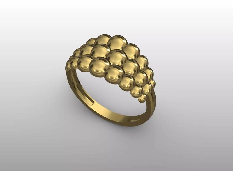 Celestial Cluster Ring