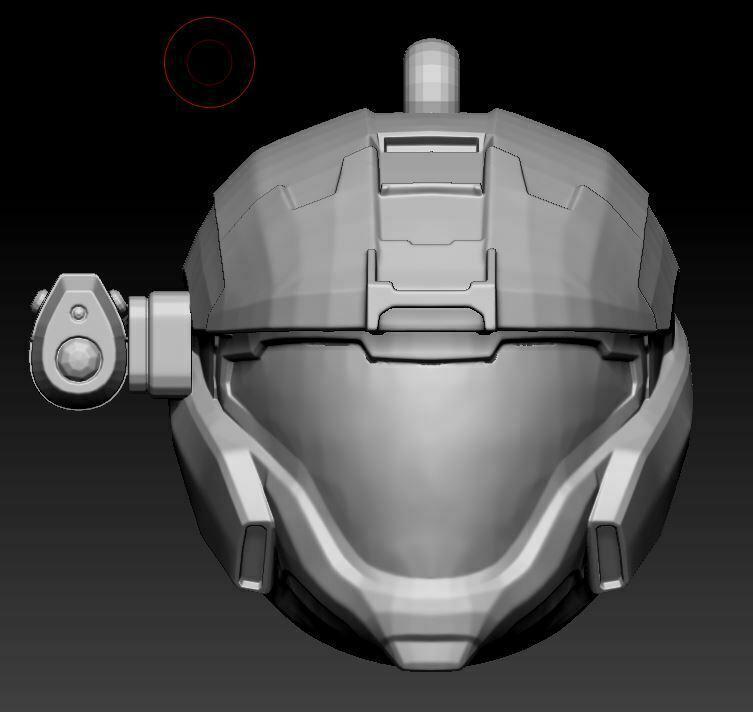 halo kat helmet key chain