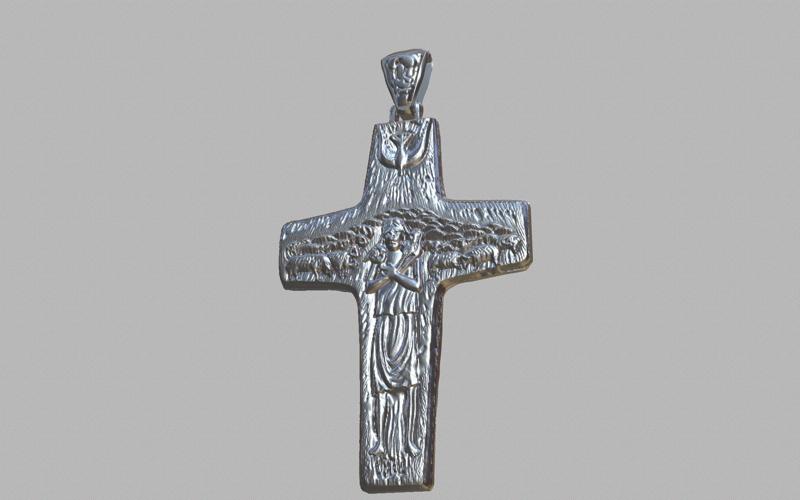 Pectoral Cross of the Good Shepherd. Pope Francis