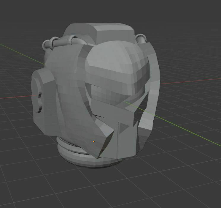 White Scar Pre-Heresy Helmet