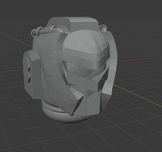 White Scar Pre-Heresy Helmet