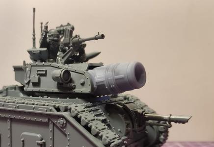 Demolisher cannon for Solar troops LR Strike Tank