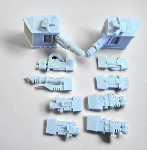 Leman Russ Tank Side Sponsons with Weapons