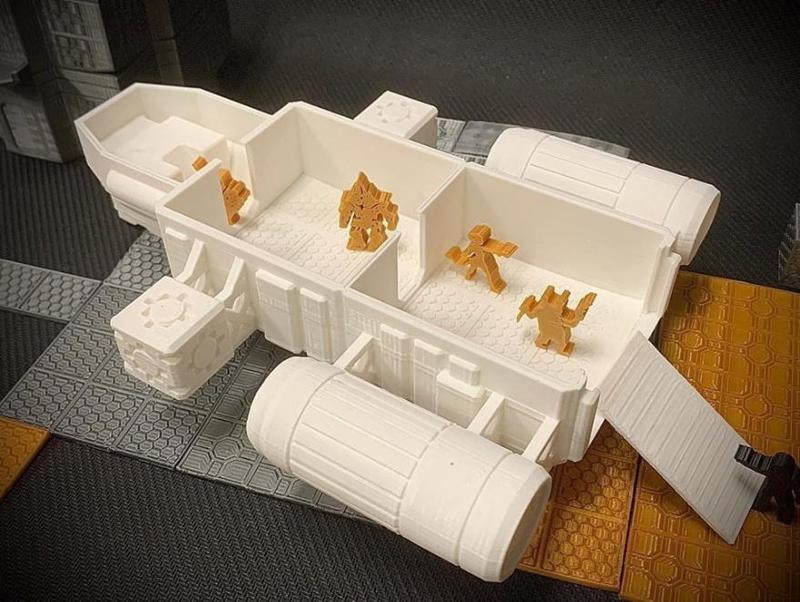 Meepleverse: Cargo Scow