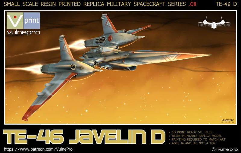 TE-46 Javelin D space fighter