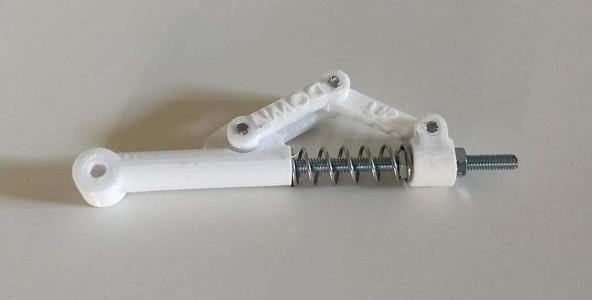 1500mm RC plane thin shock absorber