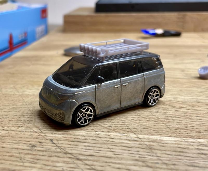 RBN PERFORMANCE PARTS 1/64 ID BUZZ ROOF RACK FOR HOT WHEELS OR MATCHBOX