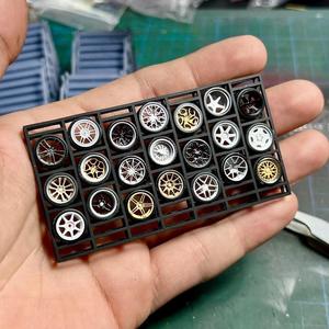 1/64 RIM / WHEEL DISPLAY STAND - Medium and Big - - for DIORAMA GARAGE FOR HOT WHEELS Matchbox