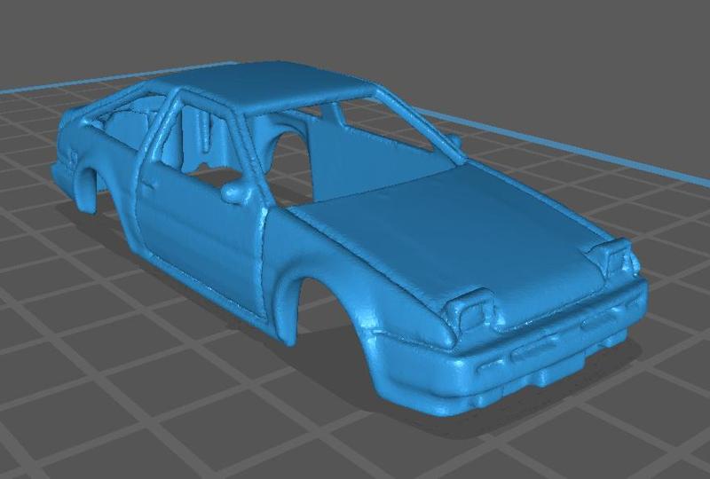 1/64 Hotwheels Toyota AE86 3D Scanned Body
