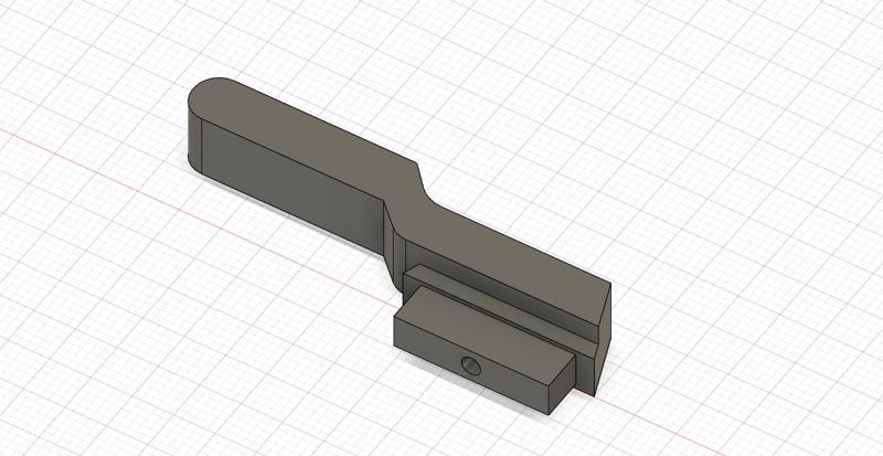 TOKYO MARUI, WE AND KJW GLOCK GBB REAR SIGHT CHARGING HANDLE