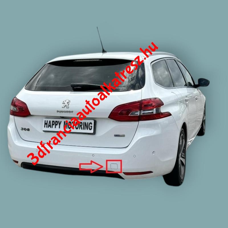 Peugeot 308 SW (T9)  REAR BUMPER TOW EYE COVER