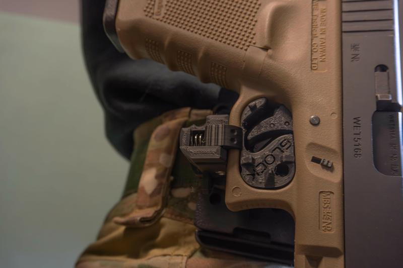 quick release glock holster