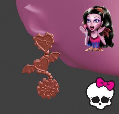 Dracubecca G1 Monster High Freaky Fusion Earrings