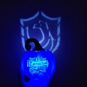 Harry Potter Ravenclaw Hogwarts House Lithophane Projector Pumpkin