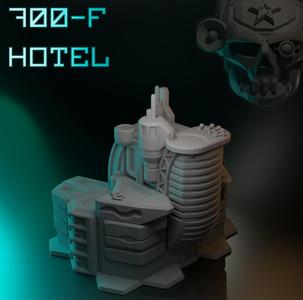 700-F Hotel 6mm Scale