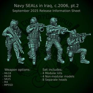 Patreon pack 49 - September 2025 - Navy SEALs in Iraq c2006 pt2