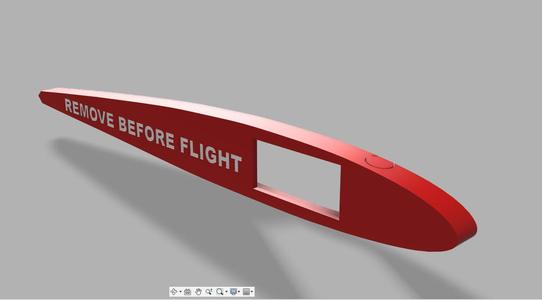 Fox Wing Protector for Eclipsion RC Plane