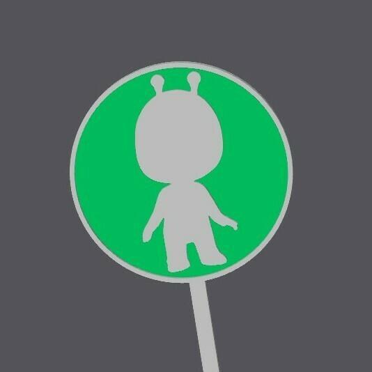 Cupcake Topper - Cry-babies Duo - Ladybug