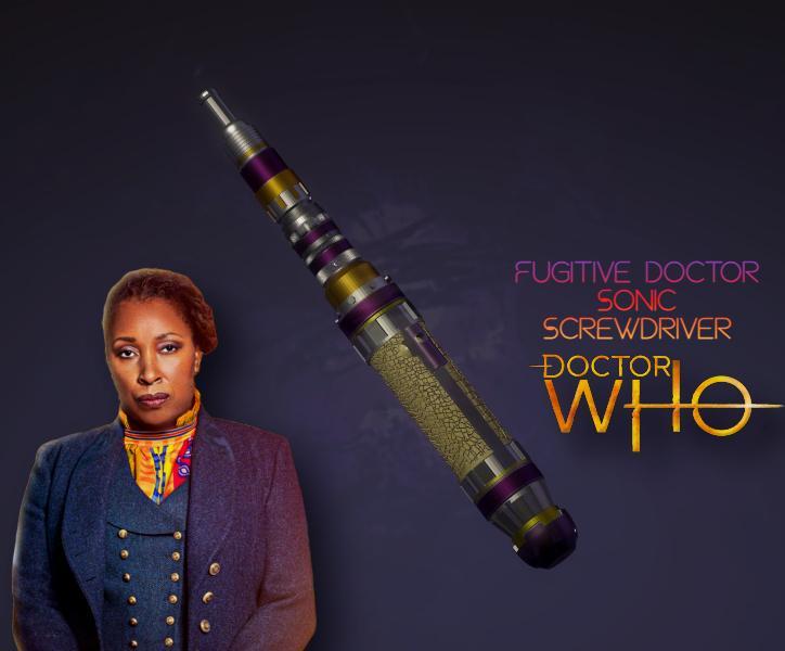 Doctor Who Sonic Screwdriver Fugitive Doctor Custom